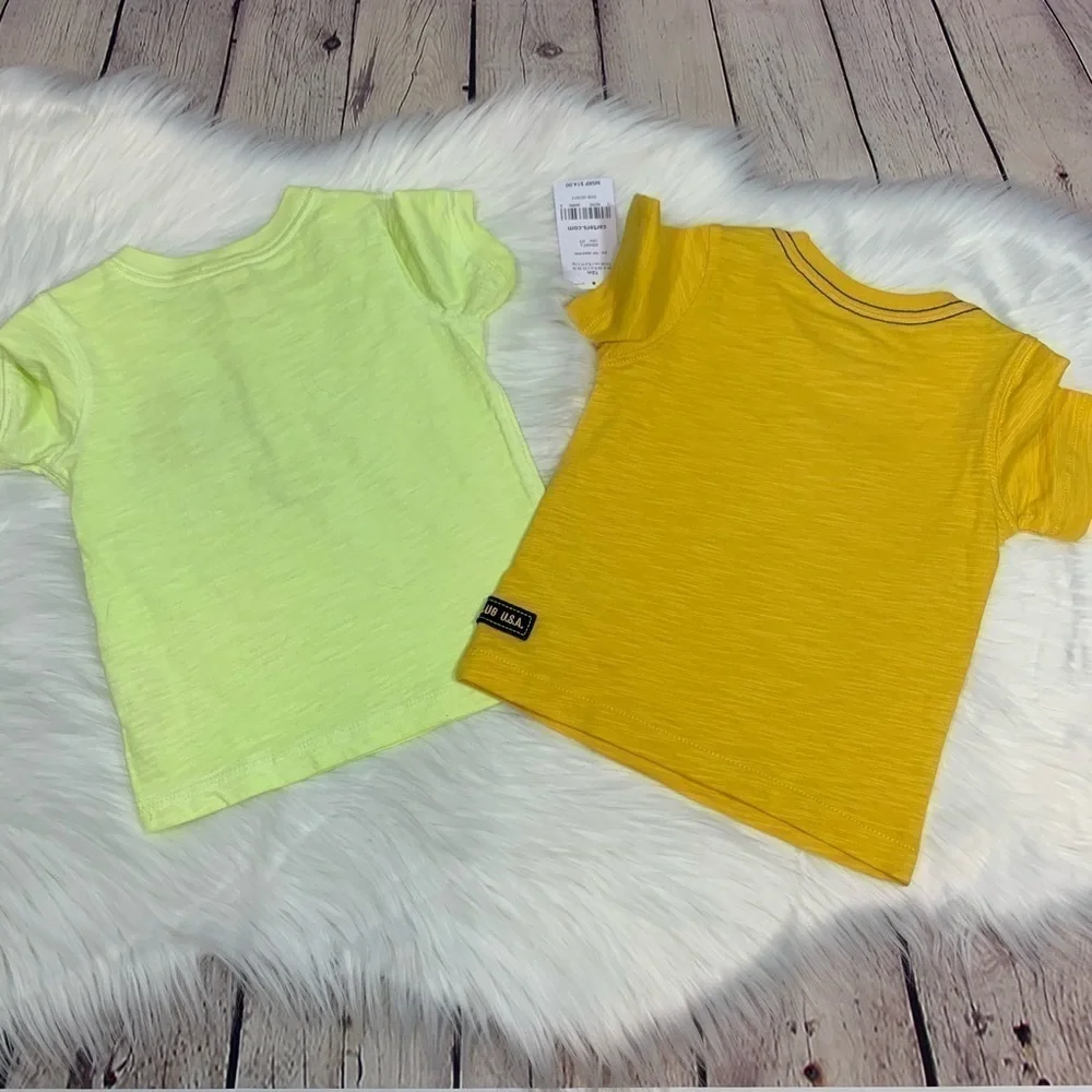 NWT Carter’s Short Sleeve Tee Bundle 12 months